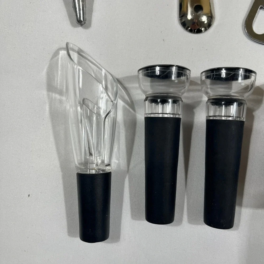 Mixed Barware Set Silver Heineken Opener Butterfly Stopper Wine Tools